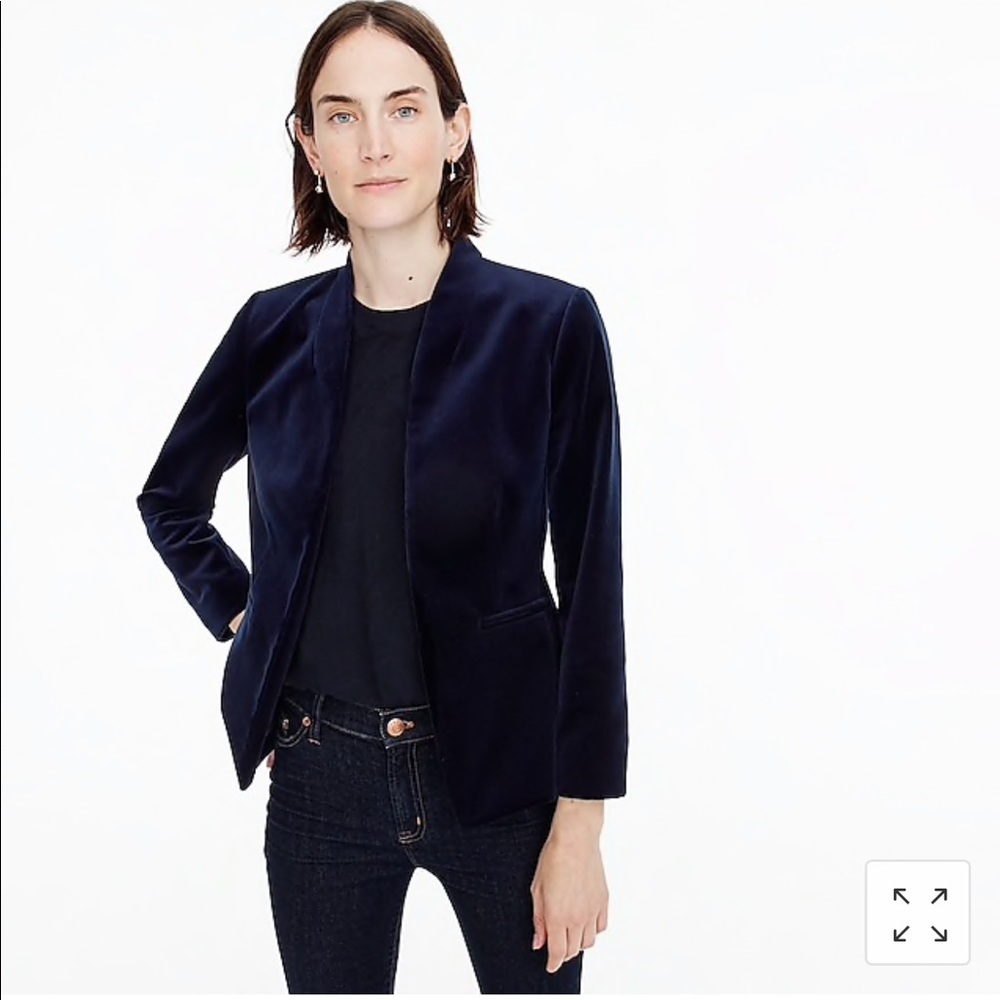 J l.Crew Petite Going Out Blazer NWT Size 0